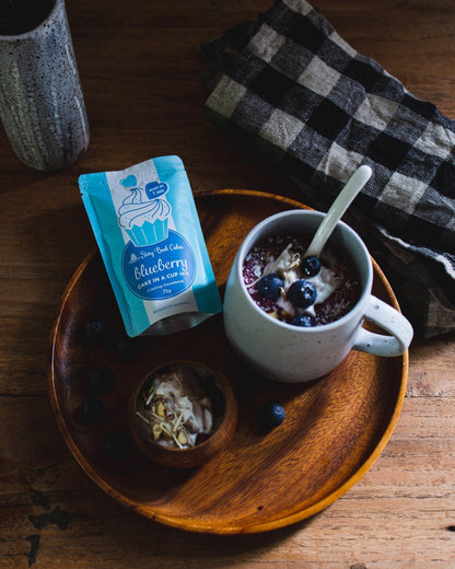 Story Book Cakes - Blueberry Cake in a Cup