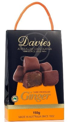 Davies Chocolate - Dark Chocolate Ginger