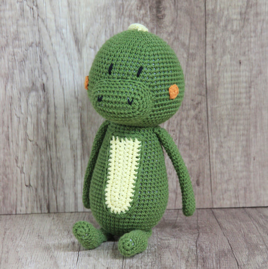 Knitting Garden - Handmade Soft Toys - Dino