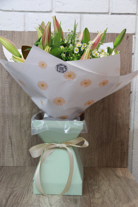 Box Vase - Green