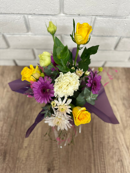 Seasonal mix of Flowers in Box