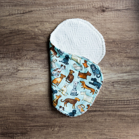 Burp Cloth - Who Let The Dogs Out?