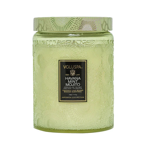 VOLUSPA 100hr Candle Havana Mint Mojito