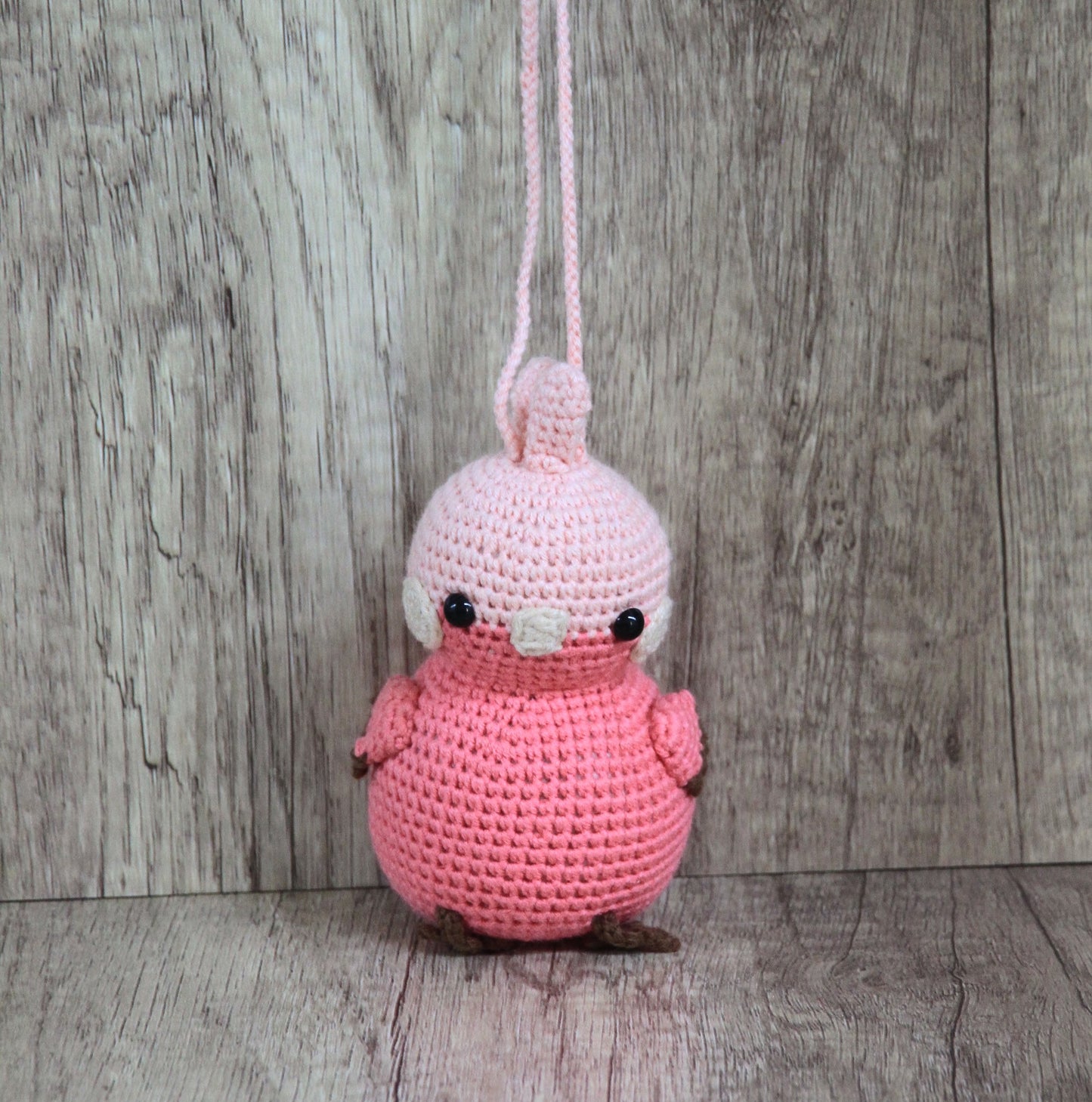 Knitting Garden - Play Gym / Pram Toys - Galah