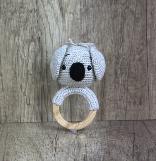 Knitting Garden - Teething Rattles - Koala